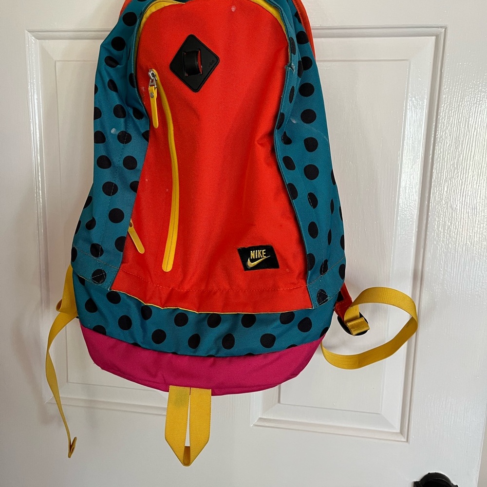 Nikeid backpack multi colored liv luv soccer Nike